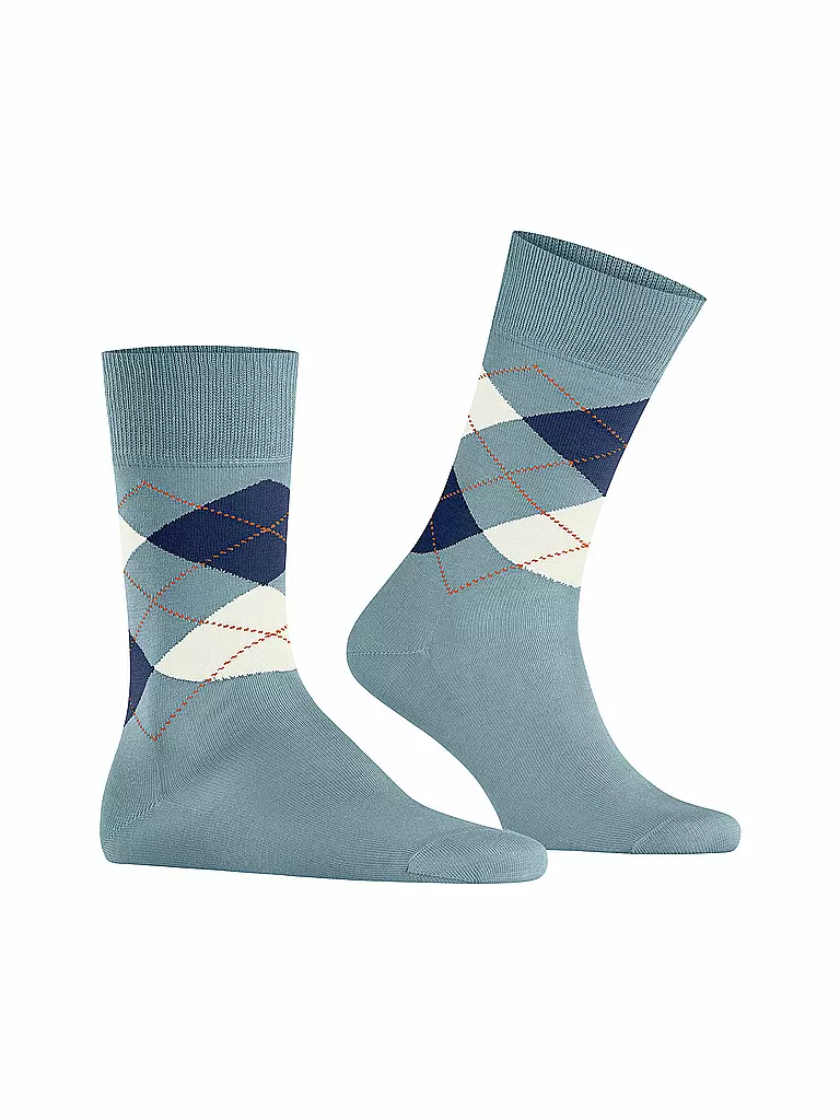 BURLINGTON | Herren Socken 40-46 MANCHESTER fresco | hellgrau