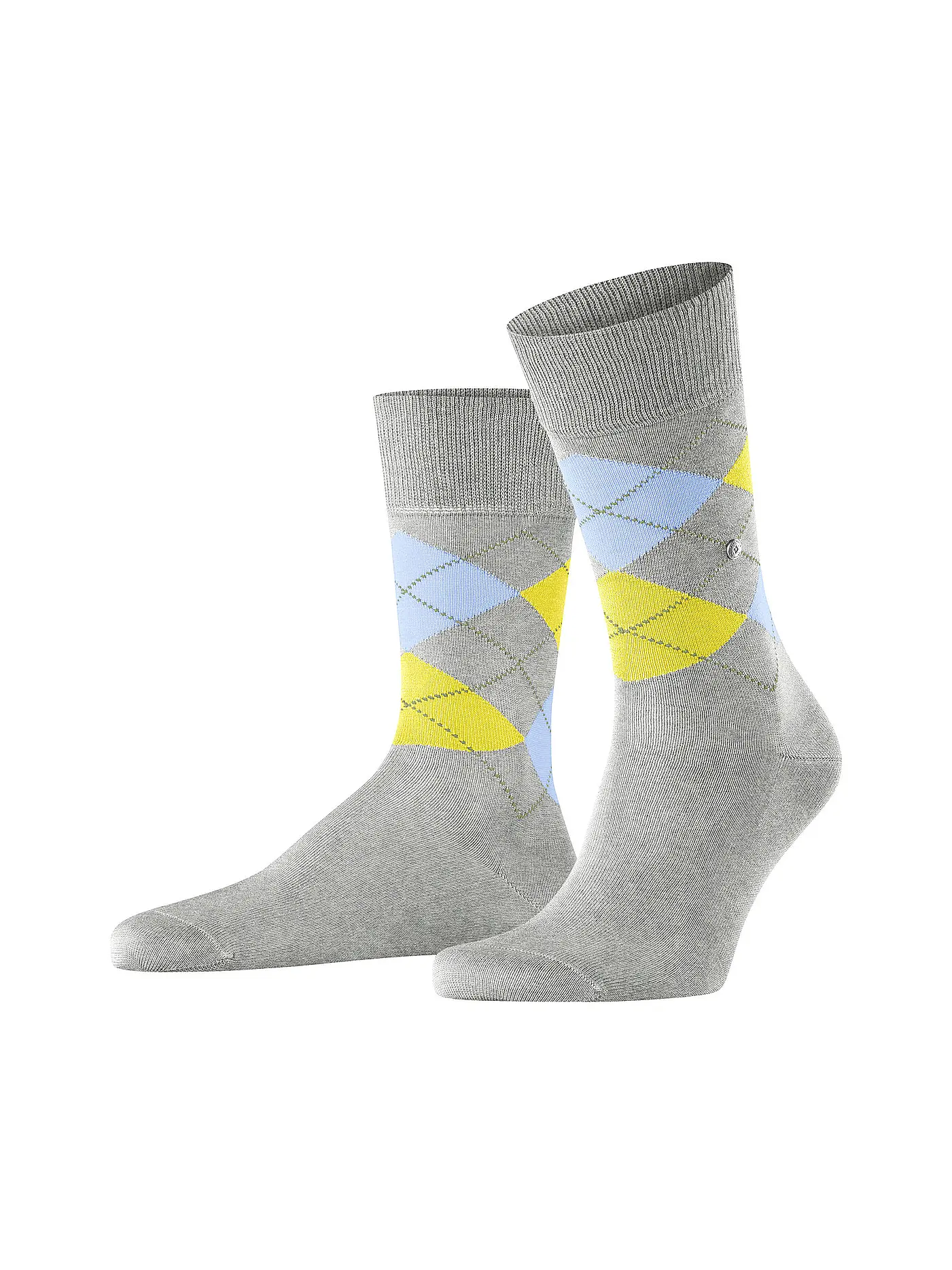 BURLINGTON | Herren Socken MANCHESTER 40-46 concrete melange | hellgrau