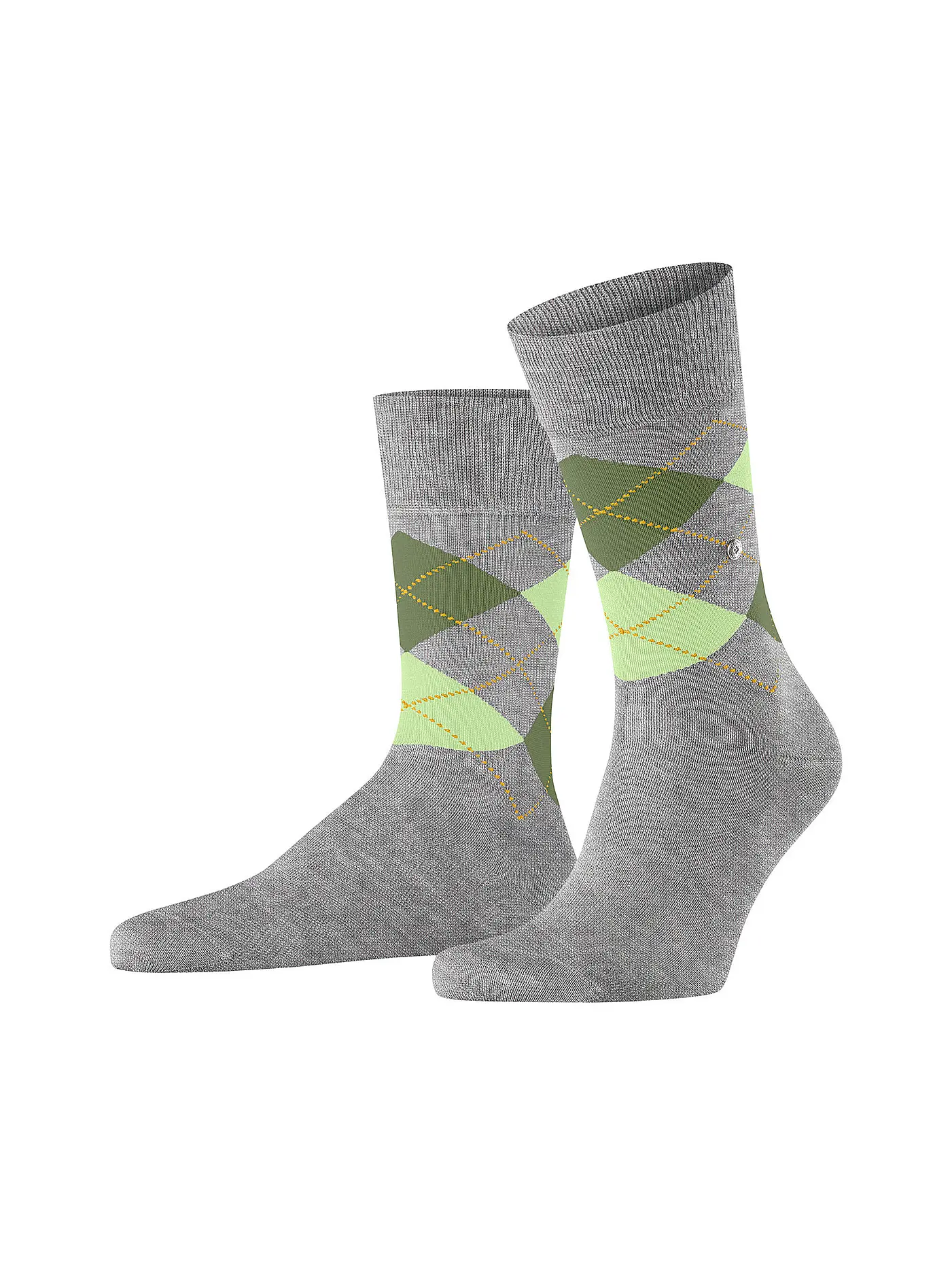 BURLINGTON | Herren Socken MANCHESTER 40-46 concrete melange | hellgrau