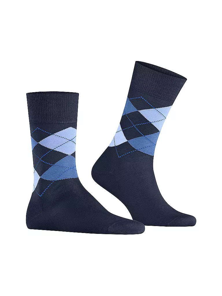 BURLINGTON | Herren Socken 40-46 MANCHESTER marine | dunkelblau