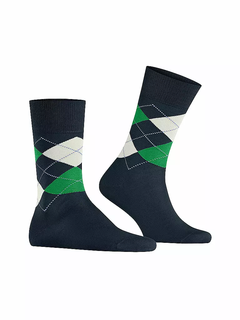 BURLINGTON | Herren Socken 40-46 MANCHESTER marine | hellgrau