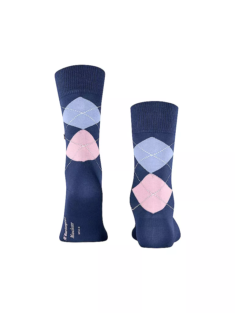 BURLINGTON | Herren Socken 40-46 MANCHESTER night blue | blau