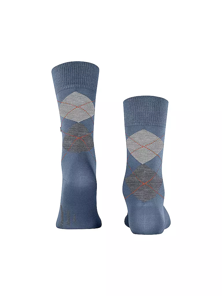 BURLINGTON | Herren Socken 40-46 MANCHESTER rittersporn | hellgrau