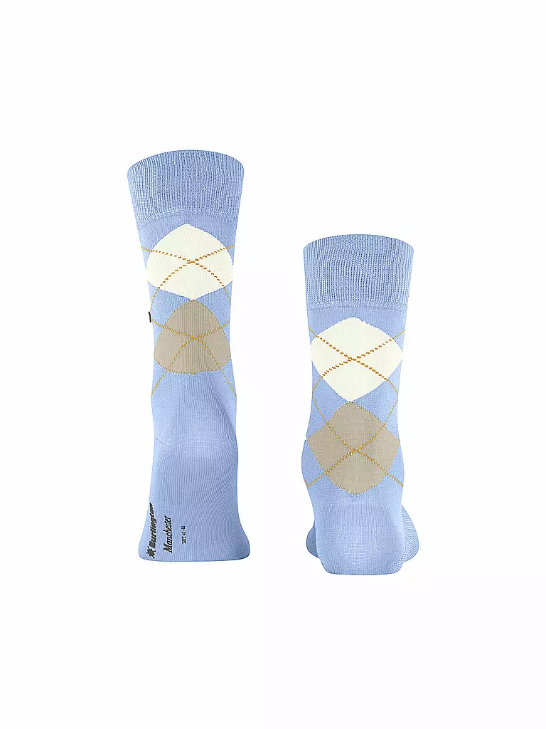 BURLINGTON | Herren Socken 40-46 MANCHESTER sky blue | blau