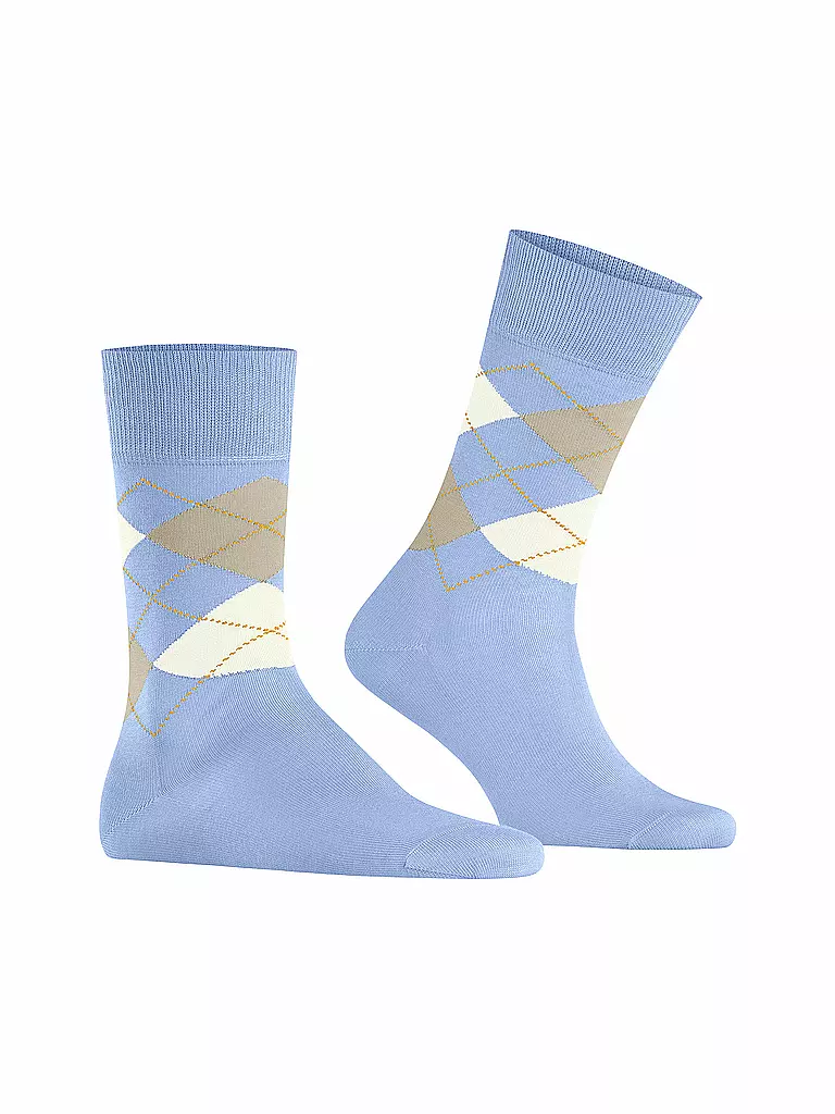 BURLINGTON | Herren Socken 40-46 MANCHESTER sky blue | blau