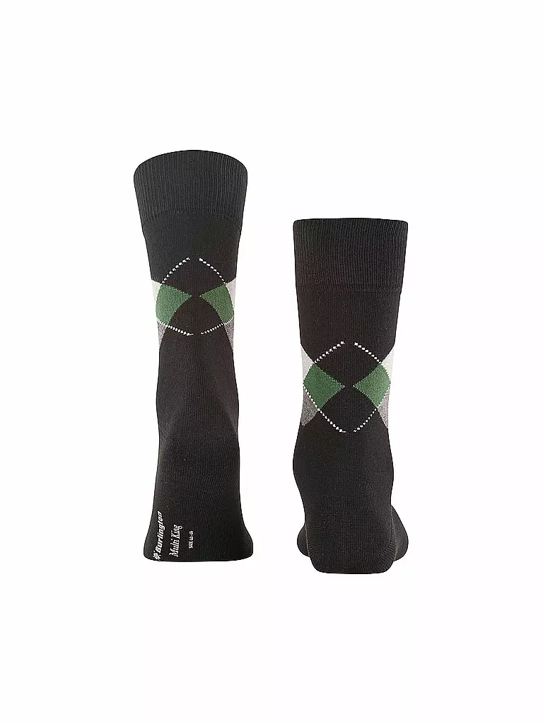 BURLINGTON | Herren Socken 40-46 MULTI KING black | hellgrau