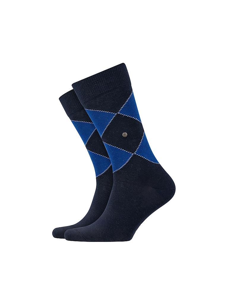 BURLINGTON | Herren Socken Argyle Organic 40-46 | blau