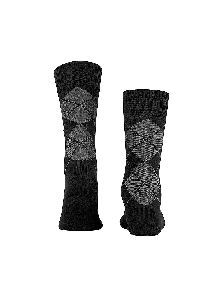 BURLINGTON | Herren Socken BOLTON 40-46 black | schwarz