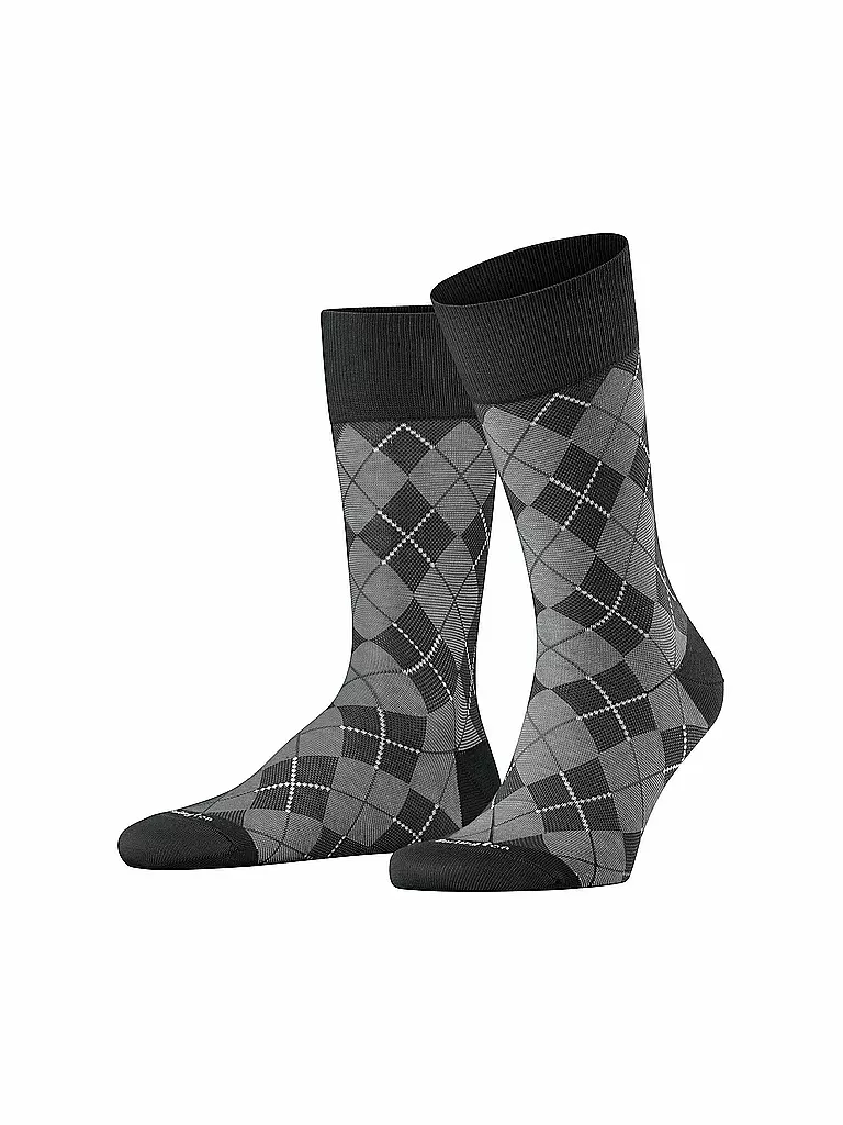 BURLINGTON | Herren Socken CARRINGTON 40-46 black | schwarz