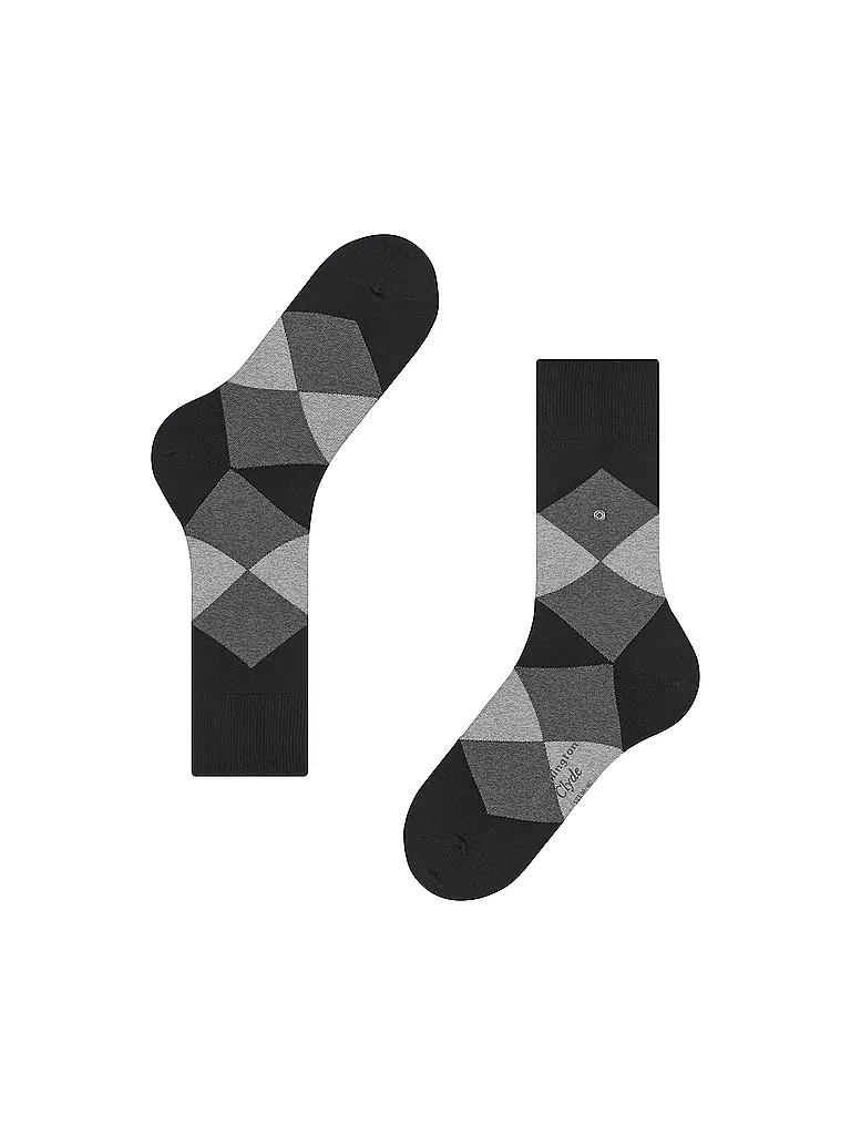 BURLINGTON | Herren Socken CLYDE 40-46 black | blau