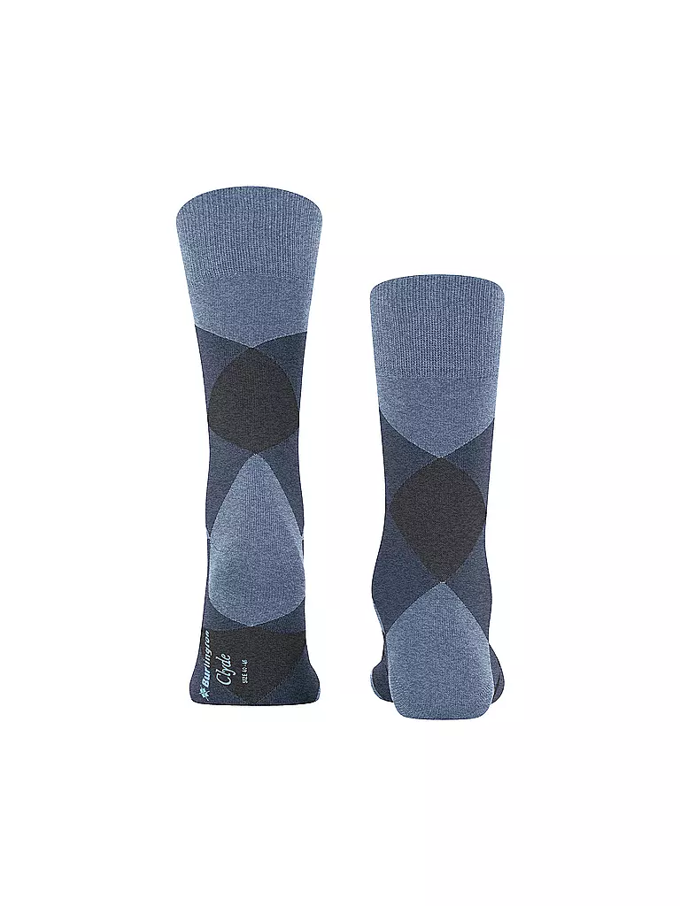 BURLINGTON | Herren Socken CLYDE 40-46 light jeans | blau