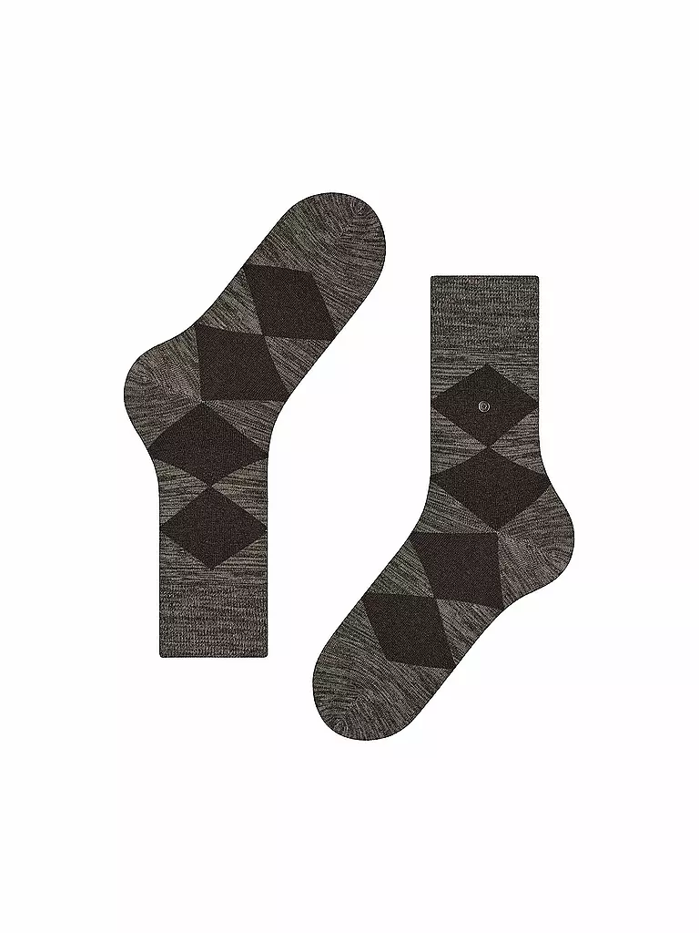 BURLINGTON | Herren Socken Clyde dark brown 40-46 | braun