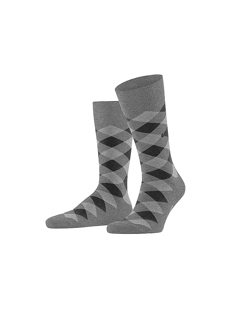 BURLINGTON | Herren Socken DANNY 40-46 light greymel. | hellgrau