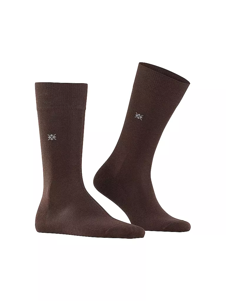 BURLINGTON | Herren Socken DUBLIN SO 40-46 chocolate | schwarz