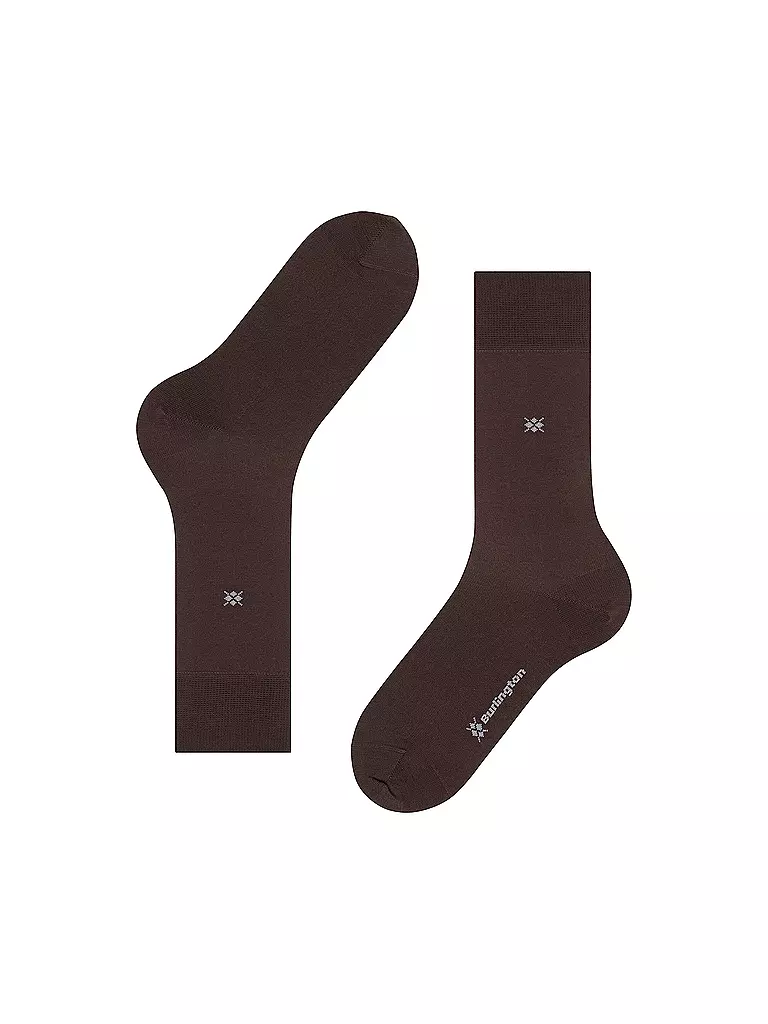 BURLINGTON | Herren Socken DUBLIN SO 40-46 chocolate | schwarz