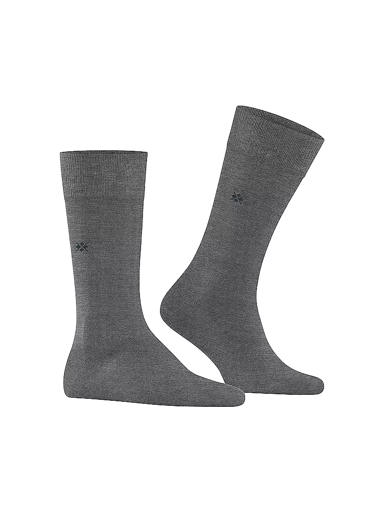 BURLINGTON | Herren Socken DUBLIN SO 40-46 steel mel. | hellgrau