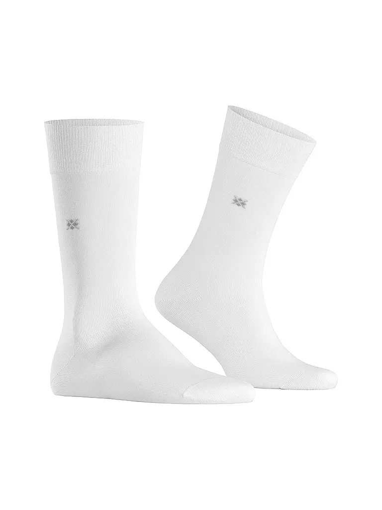 BURLINGTON | Herren Socken DUBLIN SO 40-46 white | weiss