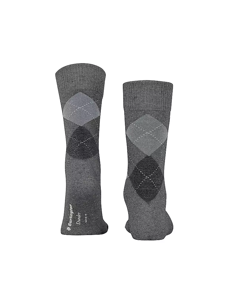 BURLINGTON | Herren Socken DUNDEE 40-46 carbon mel | dunkelblau