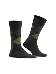 BURLINGTON | Herren Socken EDINBURGH 40-46 sage | schwarz