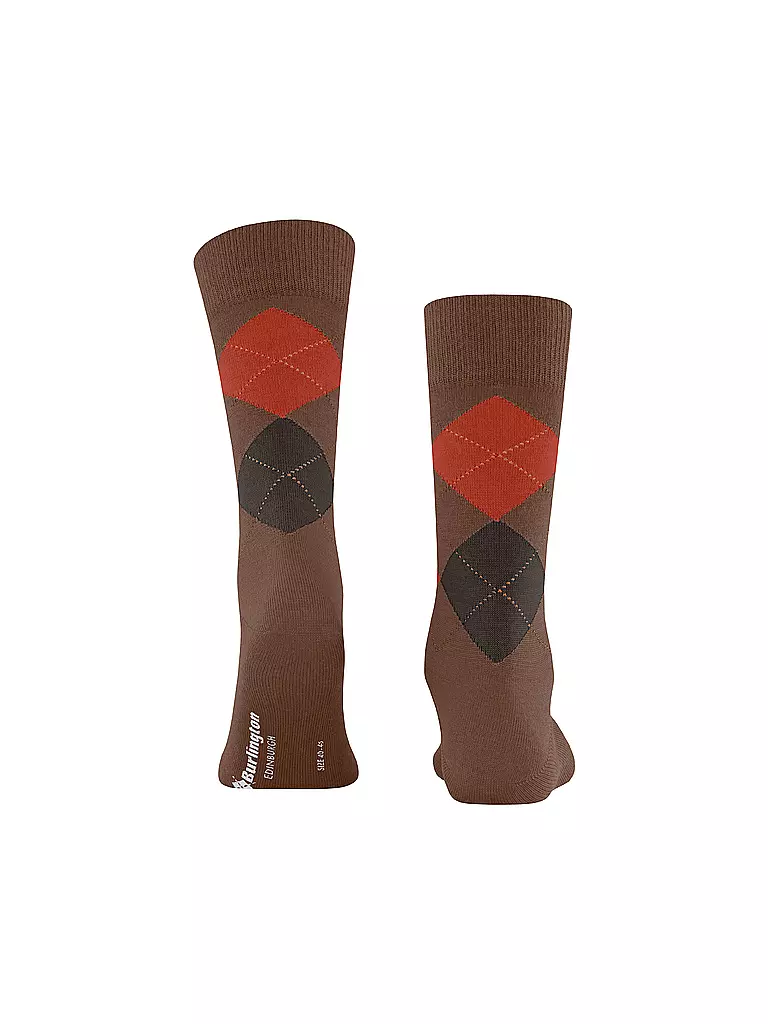 BURLINGTON | Herren Socken EDINBURGH 40-46 caramel | braun