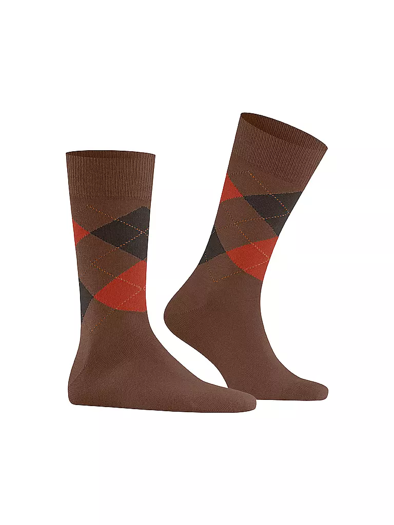 BURLINGTON | Herren Socken EDINBURGH 40-46 caramel | braun