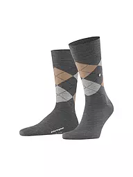 BURLINGTON | Herren Socken EDINBURGH 40-46 sage | grau