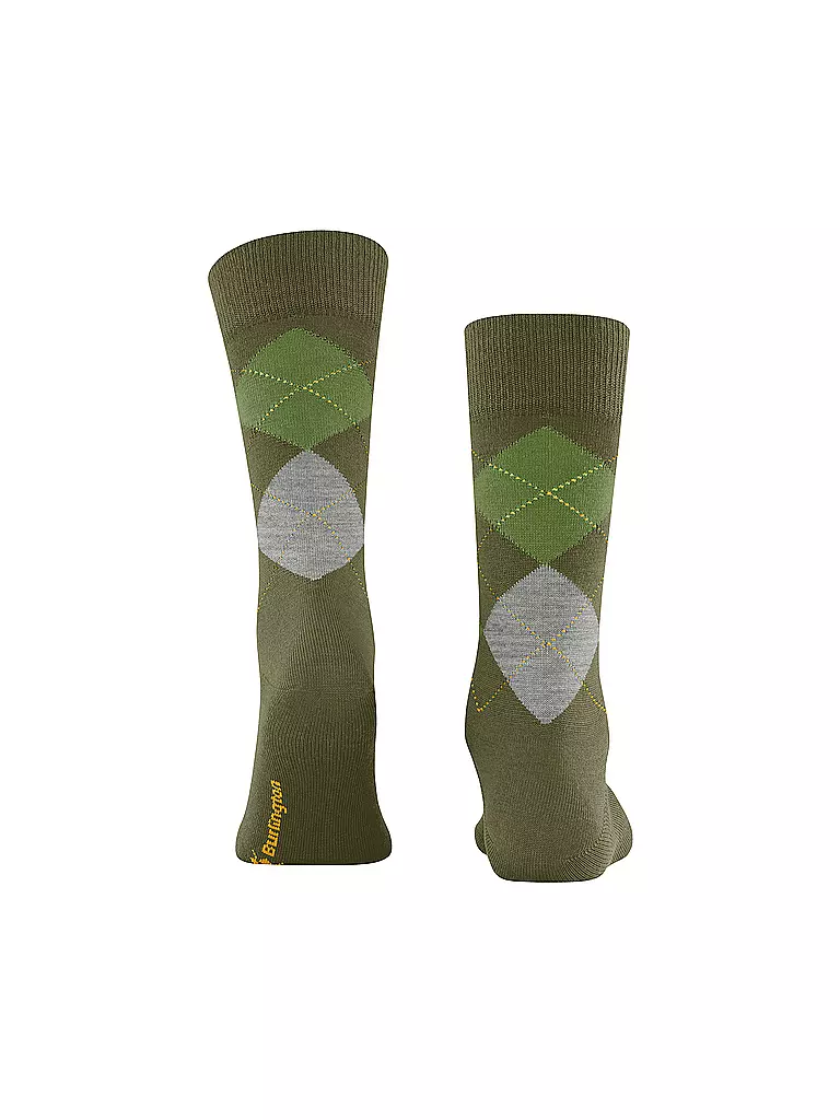 BURLINGTON | Herren Socken EDINBURGH 40-46 forest | olive