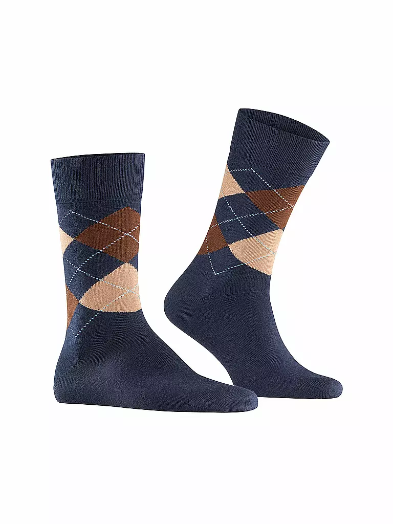 BURLINGTON | Herren Socken EDINBURGH 40-46 navy | blau