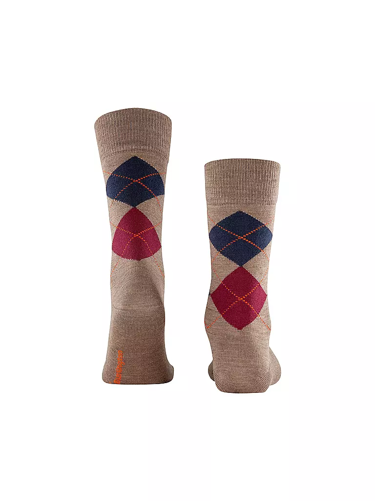BURLINGTON | Herren Socken EDINBURGH 40-46 pebble | hellbraun