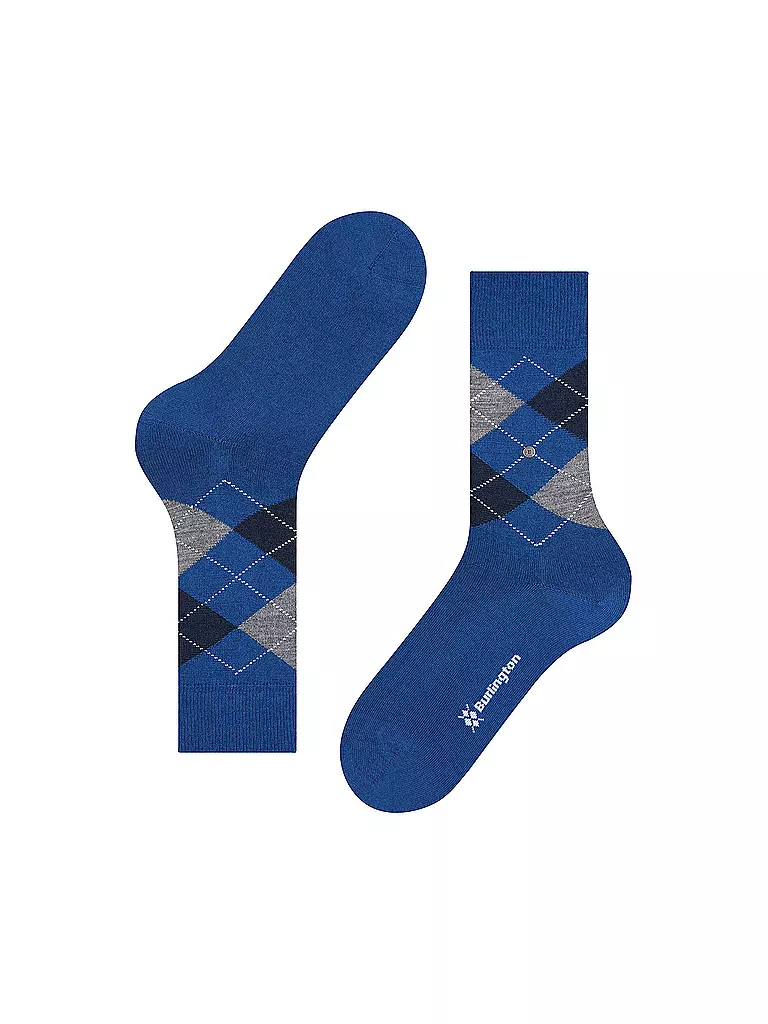 BURLINGTON | Herren Socken EDINBURGH 40-46 royal blue | blau