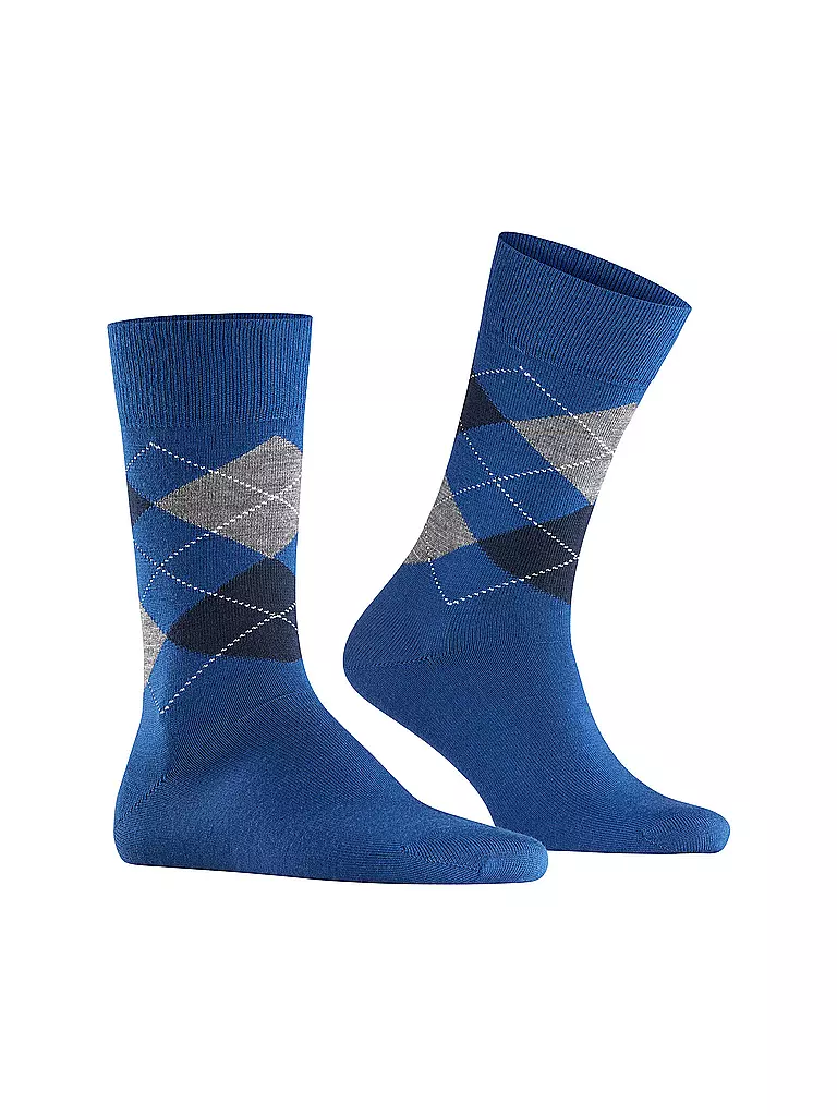 BURLINGTON | Herren Socken EDINBURGH 40-46 royal blue | dunkelblau