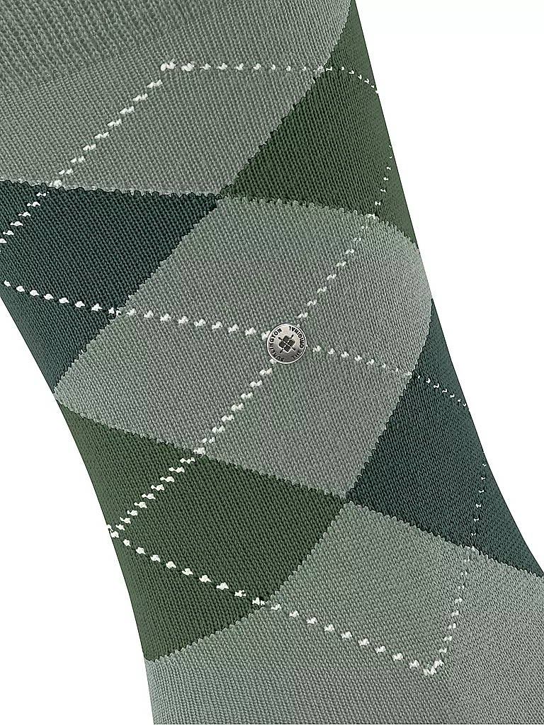 BURLINGTON | Herren Socken EDINBURGH 40-46 sage | hellgrün