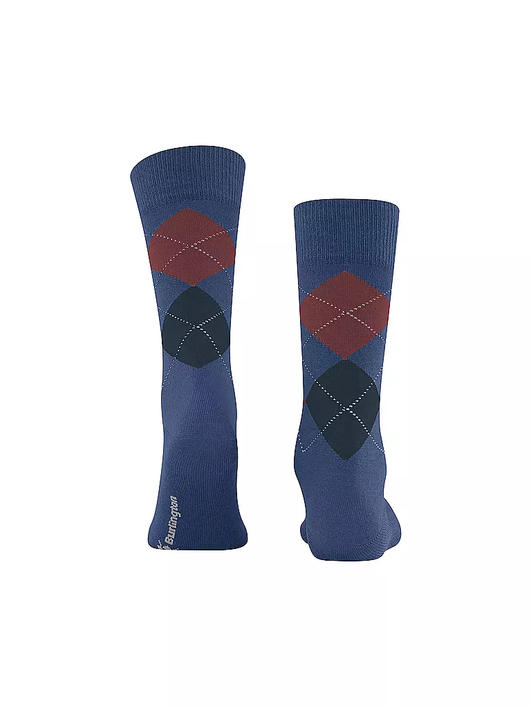 BURLINGTON | Herren Socken EDINBURGH 40-46 saphire | hellbraun