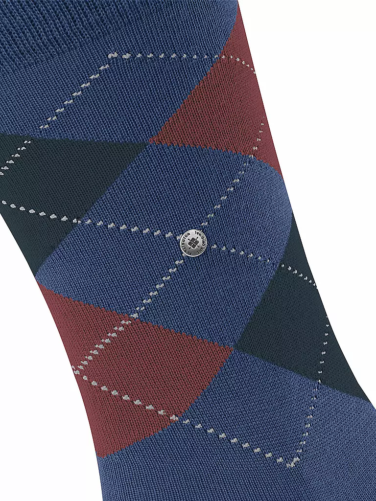 BURLINGTON | Herren Socken EDINBURGH 40-46 saphire | hellbraun