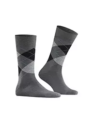 BURLINGTON | Herren Socken EDINBURGH 40-46 sage | grau