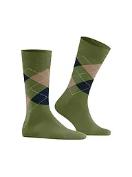 BURLINGTON | Herren Socken EDINBURGH 40-46 sage | olive