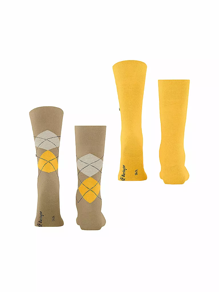 BURLINGTON | Herren Socken EVERYDAY 2-er Pkg. 40-46 sesame | blau