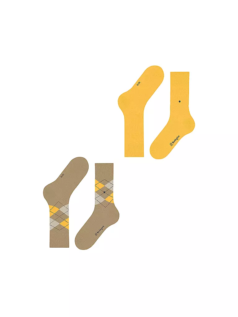 BURLINGTON | Herren Socken EVERYDAY 2-er Pkg. 40-46 sesame | blau