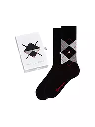 BURLINGTON | Herren Socken Geschenkebox 2er Pkg 40-46 | schwarz
