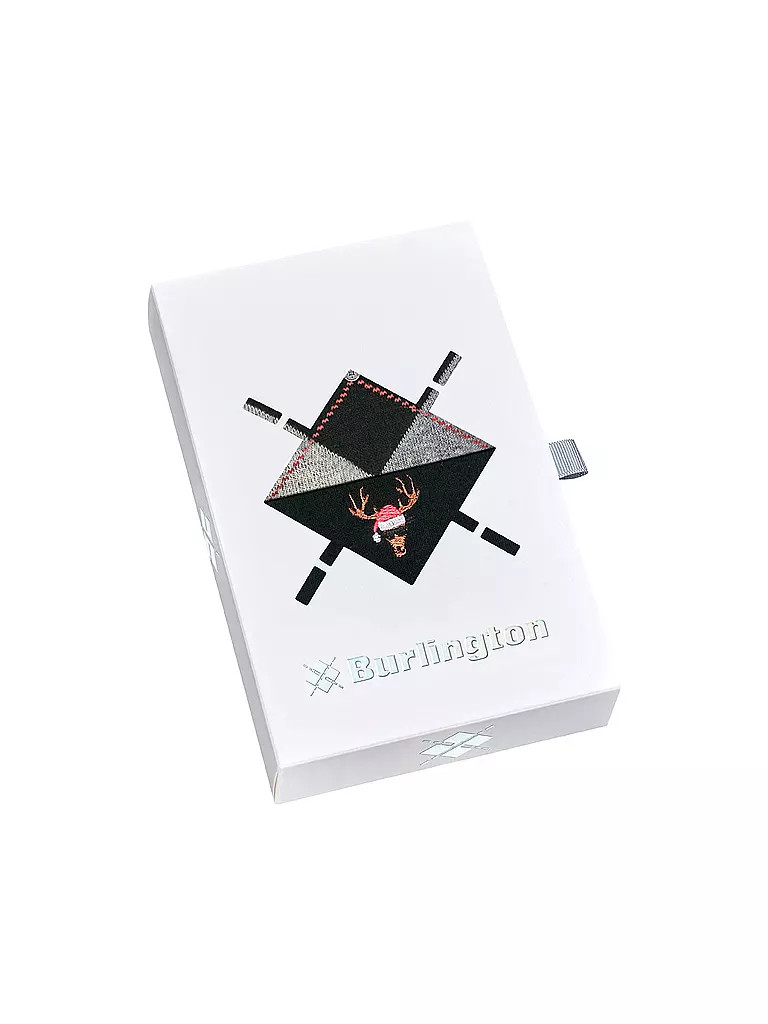 BURLINGTON | Herren Socken Geschenkebox EVERYDAY X-MAS 40-46 sortiment | schwarz