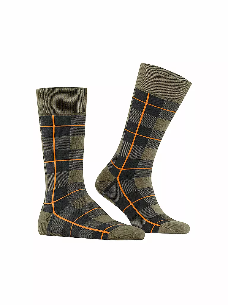 BURLINGTON | Herren Socken LODGE 40-46 shire green | olive