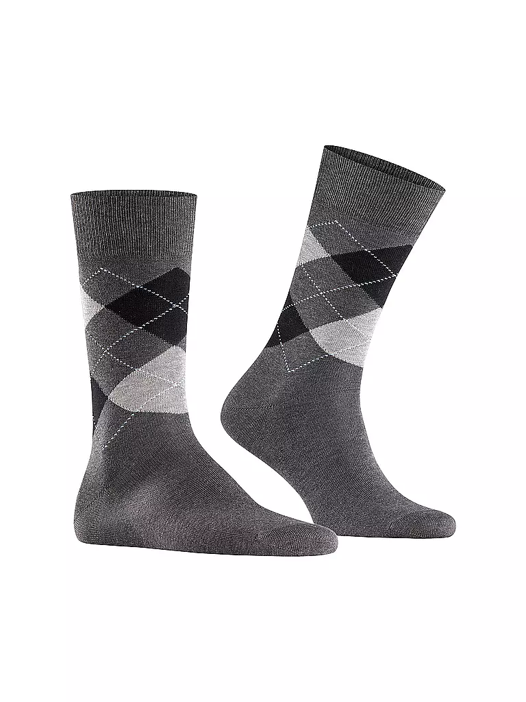 BURLINGTON | Herren Socken MANCHESTER 40-46 anthrazit | grau