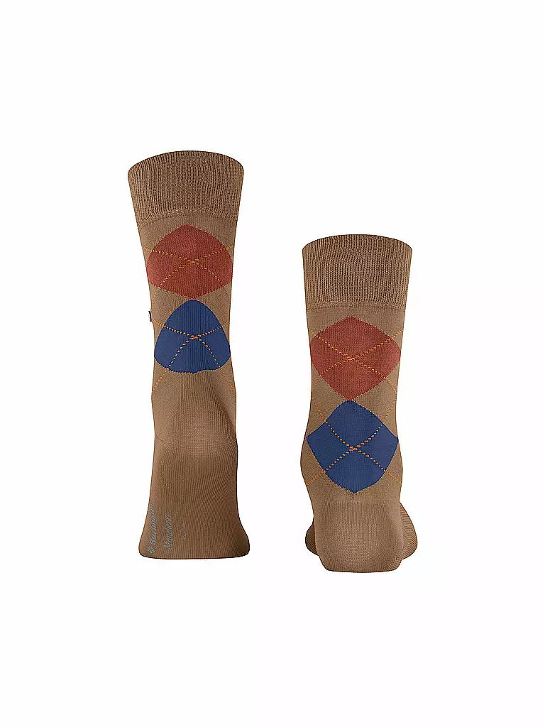 Burlington Herren-Socken 'Henley' – Gemustert, Baumwolle, Größe 40-46, 1 Paar