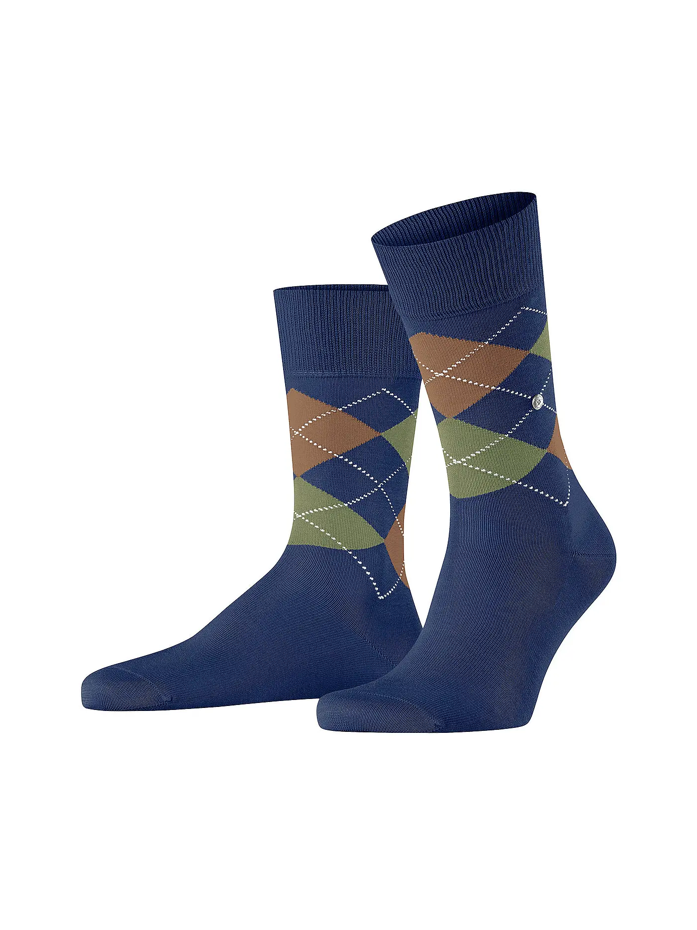 BURLINGTON | Herren Socken MANCHESTER 40-46 concrete melange | blau