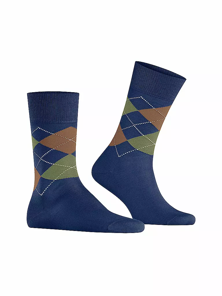 BURLINGTON | Herren Socken MANCHESTER 40-46 nblue / pacific | blau