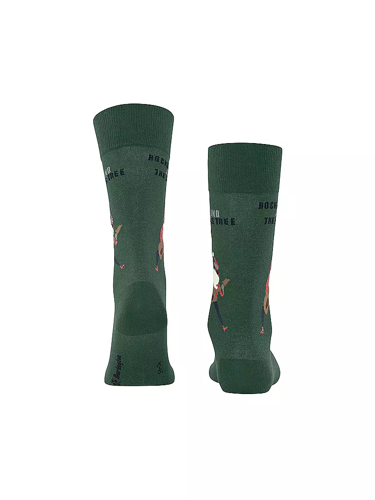 BURLINGTON | Herren Socken ROCKING X-MAS 40-46 eucalyptus | grün