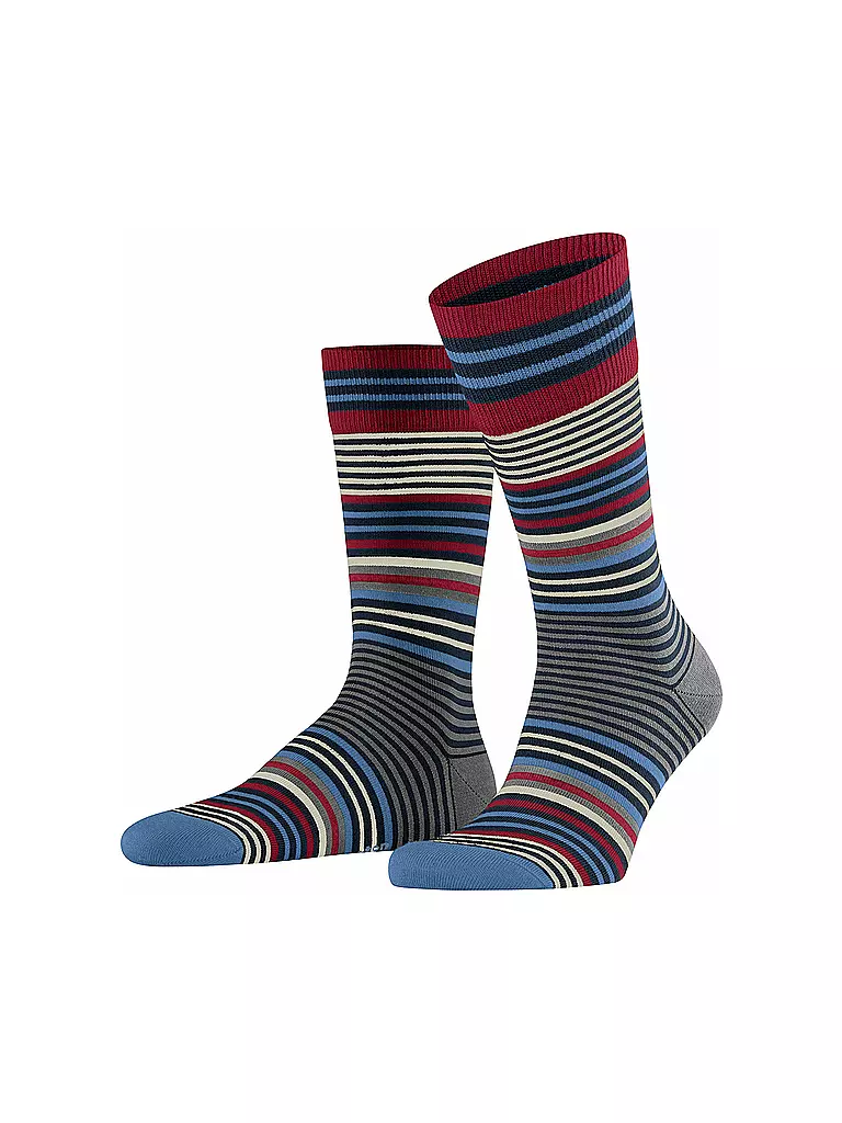 BURLINGTON | Herren Socken STRIPE 40-46 marine | blau