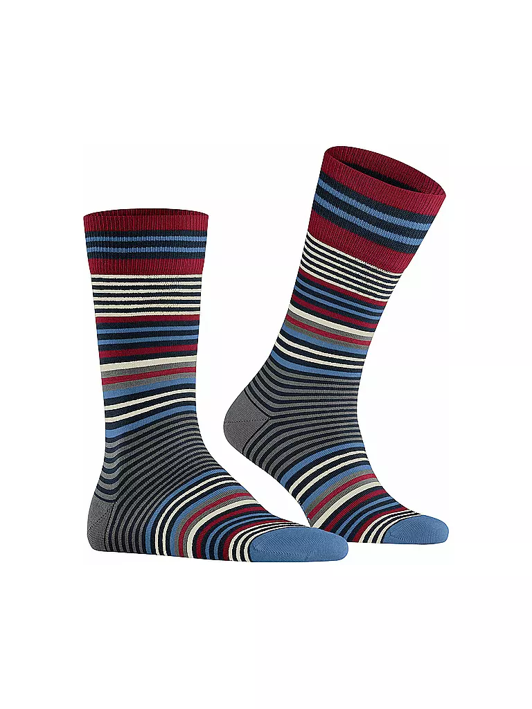 BURLINGTON | Herren Socken STRIPE 40-46 marine | blau