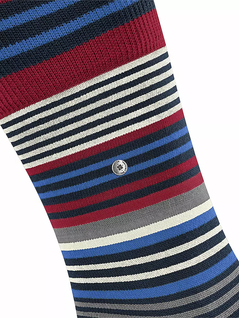 BURLINGTON | Herren Socken STRIPE 40-46 marine | schwarz