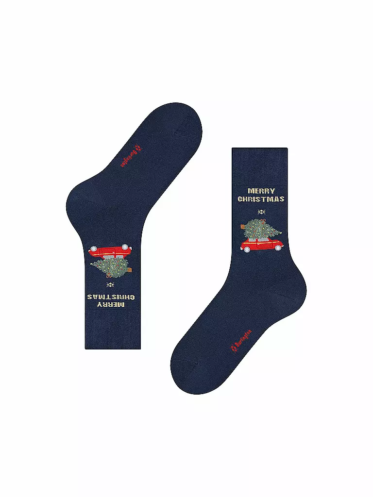 BURLINGTON | Herren Socken X-Mas Car 40-46 | blau